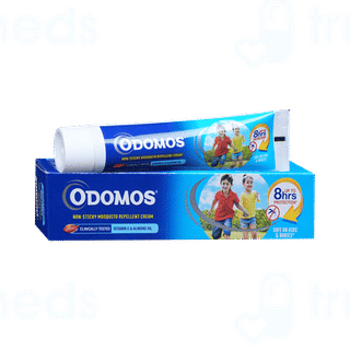 Odomos Non Sticky Mosquito Repellent Cream 100Gm